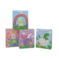 bulk 24 Easter Playmates Gift Bag Large 4 Asst