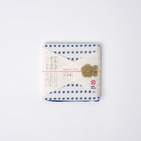 Face Towel Dot Blue