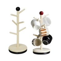 Set 2 Rotating Cup Mug Holder 2 Assort 31cm
