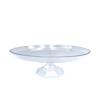 bulk 24 Clear Acrylic Cake Stand 30cm