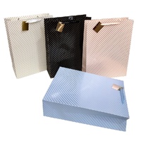 bulk 24 Xlarge Foil Stripe Gift Bag Assort 43cm