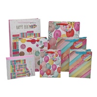 bulk 24 Large Birthday Gift Bag Assort 32cm