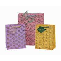 bulk 24 Xlarge Foiled Luxury Garden Gift Bag 3 Assort 42cm