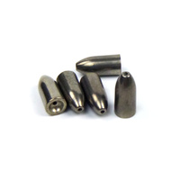 Swimerz 1/2 oz Tungsten Bullet Sinker. Qty 5.