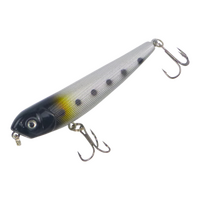 Toppu Mizzu Walking Dog, 85mm, Spotted Minnow