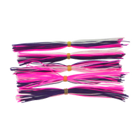 Dekoi Chatterbait Lure Skirts, Hot Flash