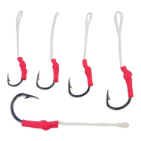 Swimerz 4/0 Single Assist Hooks, 8 pack