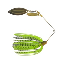 Dekoi 15gm LS18 Closed Eye Spinnerbait, Fluro Green, Qty 2