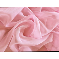 2 Sheer Voile Curtains 544cm wide 230cm drop+30 Hooks Pinch Pleat  New Pink
