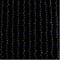 LED Curtain Lights 6mx3m 600 Multi-Color
