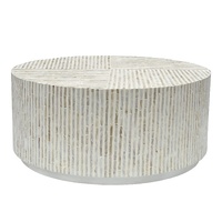 PURIST MOTHER OF PEARL HAND MADE COFFEE TABLE