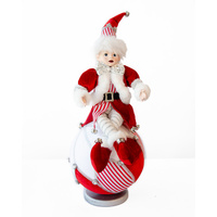 LUXURY ELF ON BALL TABLE DECORATION 40CM