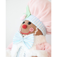 LUXURY CHRISTMAS GINGERBREAD TABLE DECORATION 38CM