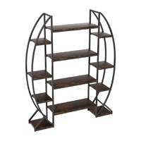 8 Tier Jumbo Plant Stand Vase Shape Flower Bonsai Pot Display Rack Indoor Outdoor