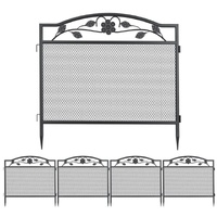 Heavy Duty Foldable Metal Indoor Outdoor Exercise Pet Fence Dog Playpen Kennel