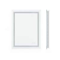 Modern Luxury: LED Mirror with Defogger 600*800mm Double LED
