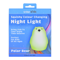 Squishy Polar Bear Night Light