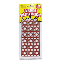 8 shots star ring caps for toy cap gun total 144 shots