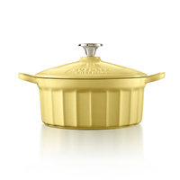 BUYDEEM CP521 Enameled Cast-Iron Dutch Oven