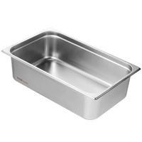 VEVOR 6 Pack Hotel Pans, Full Size Anti-Jam Steam Pan, 0.8mm Thick Stainless Steel Restaurant Steam Table Pan, 6-Inch Deep Commercial Table Pan, Cater