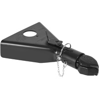VEVOR A-Frame Trailer Coupler, Fits 2-Inch Hitch Ball Size, 7000 lbs Towing Capacity, Heavy Duty Steel Coupler, Ideal for Towing Station Wagons, Picku