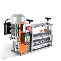 Automatic Wire Stripping Machine, 0.06''-1.57'' Electric Motorized Cable Stripper, 750 W, 98 ft/min Wire Peeler with Visible Stripping Depth Reference