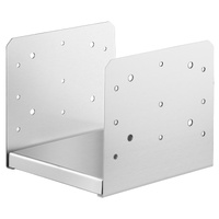 VEVOR 203.2x203.2mm Post Base, 1Pcs Stainless Steel Adjustable Post Anchor Bracket(Internal 198 x 185), Adjustable Post Base for Pavilion Deck Porch H