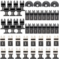 VEVOR Oscillating Multi Tool Saw Blades Multi Tool Blades 50PCS for Wood Metal