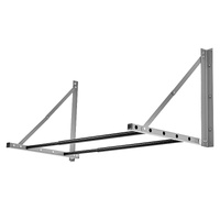Wall Mounted Folding Tire Rack, 32" - 48" Adjustable Tire Rack, Q235 Heavy-Duty Steel Tire Storage Rack for R14-R20 inch Standard Tires, Max 300lbs Lo