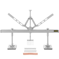 VEVOR Dent Pull Lever Bar Kit Fit for Both Aluminum and Steel Dent Pulling (43INCH/1100MM)