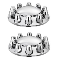 VEVOR Front Axle Cover Combo Kit ABS Lug Nut Covers with Nut Cover Tools