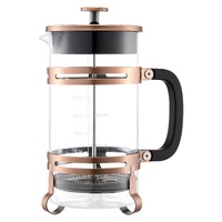 VEVOR French Press Coffee Maker, 1 Liter Borosilicate Glass Coffee Press Tea Maker with Stainless Steel Filter, Large Glass French Presses Cold Brew f