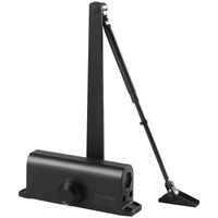 VEVOR Door Closer, Automatic Door Closer Commercial or Residential Use for Door Weights 85 kg, Adjustable Size Hydraulic Buffer Door Closers Heavy Dut
