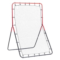 VEVOR Baseball And Softball Rebounder Net, 3 x 4.5 ft PitchBack Baseball Pitching Nest, 3-Way Baseball, Softball Pitchback Net, Fielding Trainer, Boun