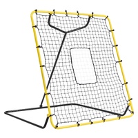 VEVOR Baseball And Softball Rebounder Net, 4 x 4.5 Feet PitchBack Baseball Nest for Pitching and Fielding Training, Pitch Return Trainer Rebound Net w