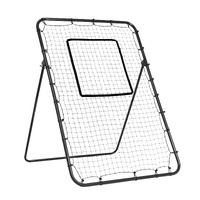 VEVOR Baseball And Softball Rebounder Net, 4 x 6 Feet PitchBack Baseball Nest for Pitching and Fielding Training, Pitch Return Trainer Rebound Net wit