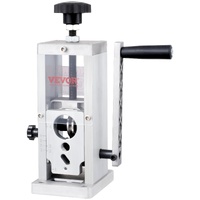 VEVOR Manual Wire Stripping Machine, 0.06''-1.5'' Copper Stripper with Hand Crank or Drill Powered, Visible Stripping Depth Reference, Portable Alumin