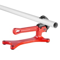 Portable Pipe Vise, Lightweight Aluminum Pipe Vise with 1/8" to 1-1/2" Clamping Capacity, Ideal for Onsite Plumbing Installation, Repair, and Maintena
