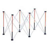 VEVOR Portable Folding Workstand, 1266 x 665 mm Collapsible Workbench, 1135 kg Weight Capacity, No Assembly Foldable Work Stand with Storage Bag, Tabl