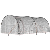 VEVOR Baseball Batting Cage, Softball and Baseball Batting Cage Net and Frame, 22x12x8ft Practice Portable Cage Net with Carry Bag, Heavy Duty Enclose