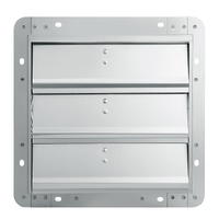 VEVOR Shutter Exhaust Fan, 305 mm High-speed 1400RPM 1084 CFM, Aluminum Wall Mount Attic Fan with AC-motor, Ventilation and Cooling for Greenhouses, G