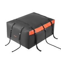VEVOR Car Rooftop Cargo Carrier Bag, 20 Cubic Feet Roof Cargo Carrier, Heavy Duty 840D PVC 100% Waterproof Car Roof Luggage Bag for All Vehicle with/w