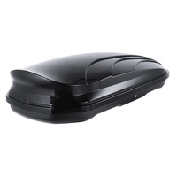 VEVOR Rooftop Cargo Carrier 340 L Luggage Storage Box ABS for SUVs Cars