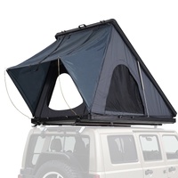 VEVOR Rooftop Tent Hard Shell 2-3 Person Waterproof for Jeep SUV Truck w/ Ladder
