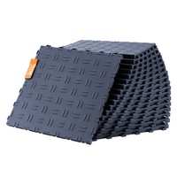 VEVOR Garage Tiles Interlocking, 12 x 12 x 0.53 inch 25 Pack Garage Floor Covering Tiles, Non-Slip Double-Sided Texture Garage Flooring Tiles, for Gar
