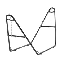 VEVOR Universal 2 Person Hammock Stand, Adjustable Heavy Duty 550 lbs Capacity Hammock Stand Fits 8-13 ft Hammocks for Outdoor and Indoor Portable Ham
