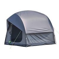 SUV Tent for Camping, 8FT L x 8FT W, Waterproof PU2000mm Spacious Double Layer Design for 5-8 Person, SUV Camping Tent with Mesh Windows, Includes Rai