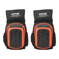 VEVOR Knee Pads for Work, Extended Heavy Duty Construction Knee Pads with 2 Extension Straps, Anti-slip Foam Gel Knee Pads, Men & Women, for Gardening