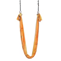 VEVOR Aerial Yoga Hammock & Swing, 5 m Length, Aerial Yoga Starter Kit with 100gsm Nylon Fabric, Full Rigging Hardware & Easy Set-up Guide, Antigravit