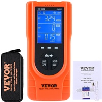 VEVOR 3-in-1 EMF Meter, 5Hz - 3.5GHz, Handheld Rechargeable Electromagnetic Field Radiation Detector, Digital LCD EMF Tester for EF MF RF Home Inspect